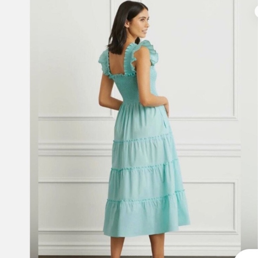 NWT Hill House Ellie Nap Dress in Bay Blue - Picture 2 of 8